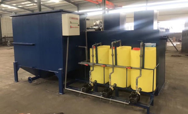 新疆生活污水處理設備現場