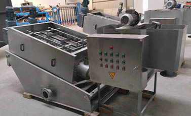 疊螺污泥脫水機