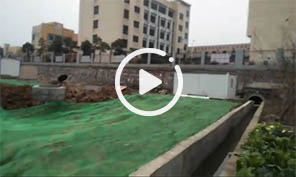 小區生活污水處理設備現場