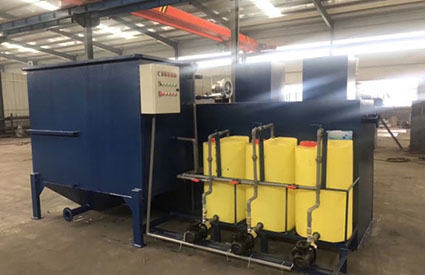 新疆生活污水處理設(shè)備現(xiàn)場(chǎng)