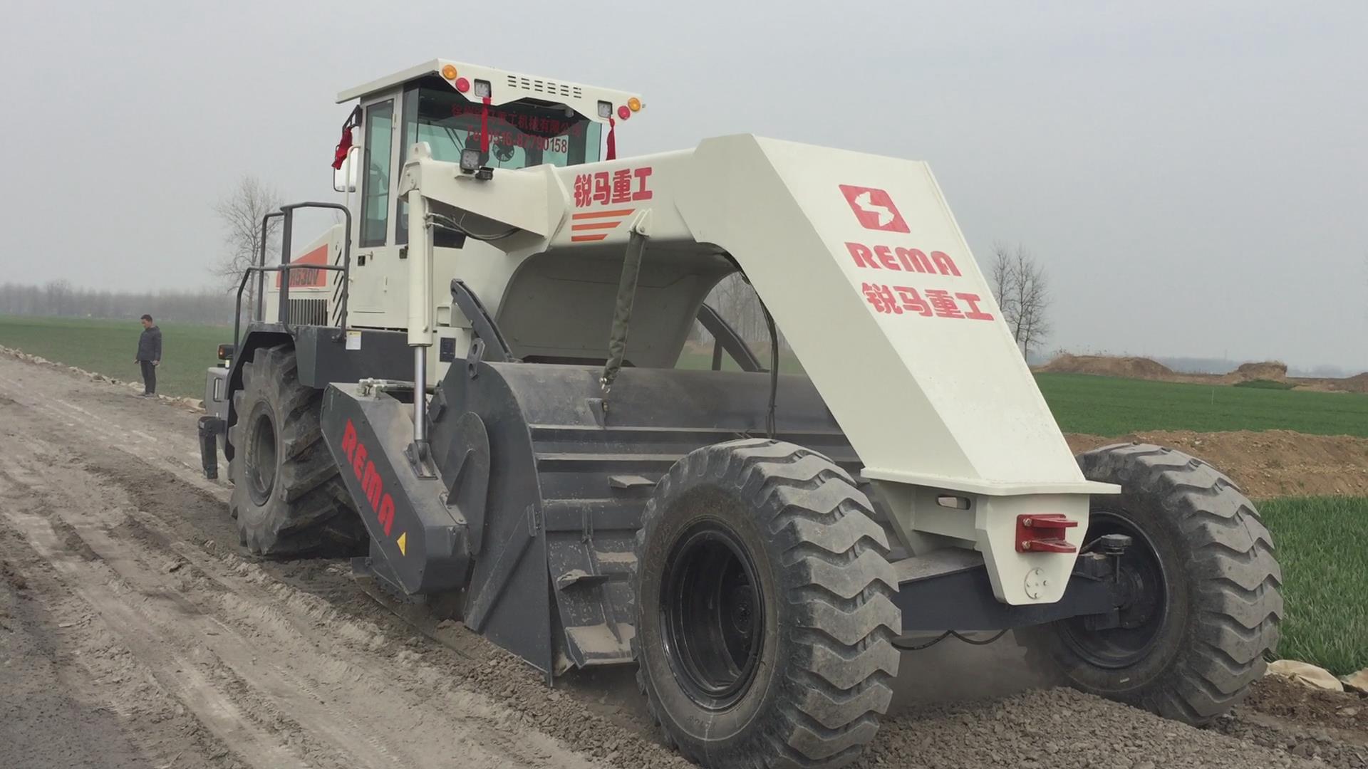 RZ500，渦陽灰土路基冷再生